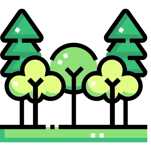 Central park and open green spaces at Ruby One Crest