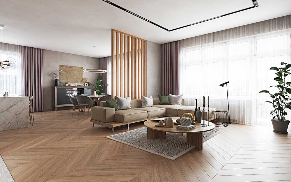Modern bedroom interior design inspiration for Ruby One Crest homes