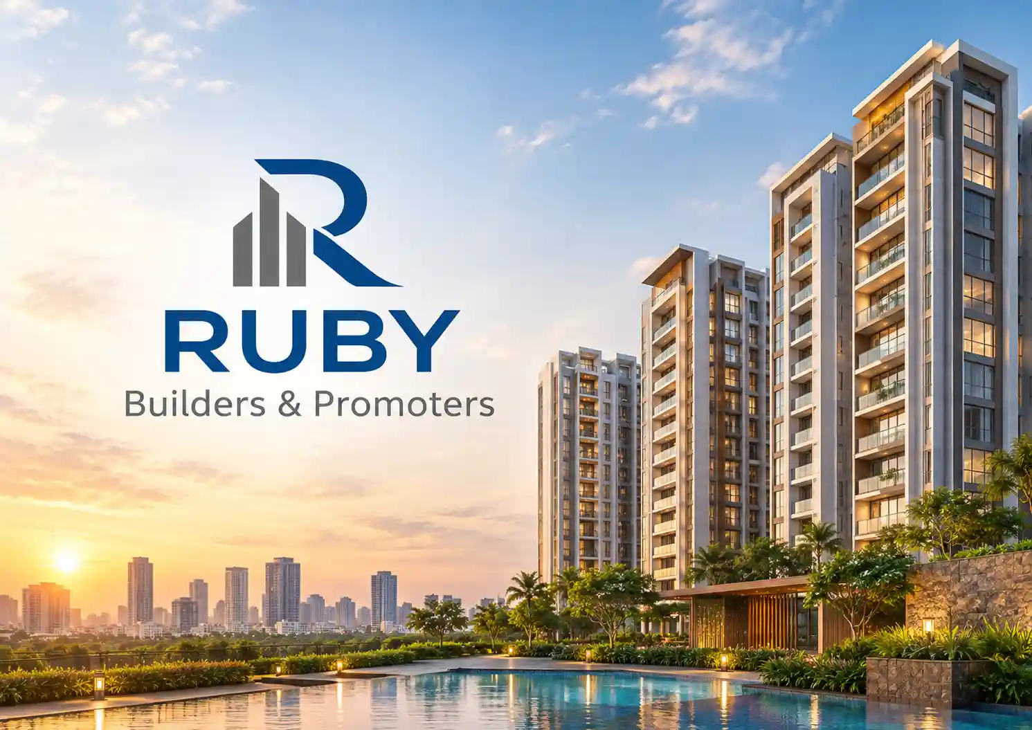 Ruby Builders & Promoters official logo for Ruby One Crest project Chennai
