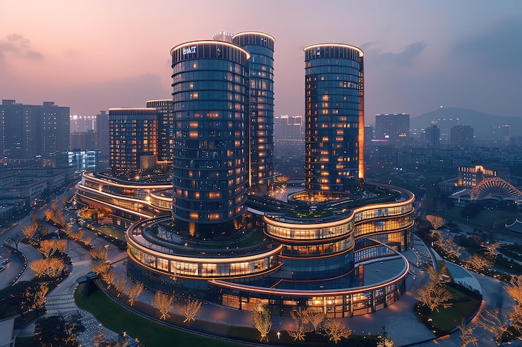 Ruby One Crest Vengaivasal - artist impression of premium apartment towers in Tambaram, Chennai